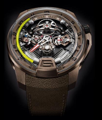 Replica HYT H2 FULL BRONZE 248-TB-00-RF-MM Watch